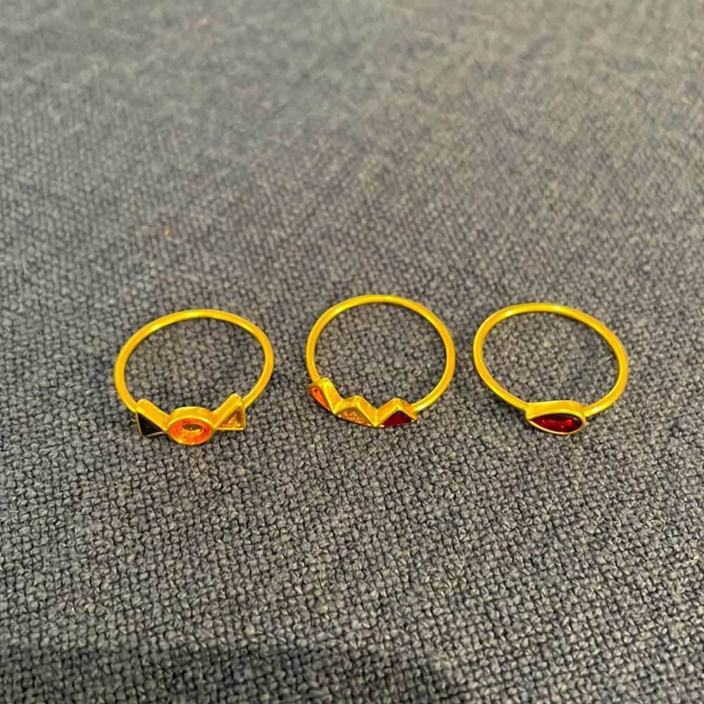 Madewell stacker rings